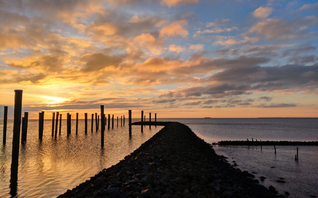 Sonnenuntergang an der Nordsee